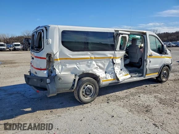 ✅ 2018 Ford Transit Passenger XL • VIN: 1FBZX2ZM2JKB36502 • Lot: 94441595. Wystawiony na Copart z przebiegiem 70 311 mil. Bezpłatny archiwum sprzedaży aukcyjnych z USA i szczegółowy raport historii pojazdu na DreamBid. Zdjęcie 3.