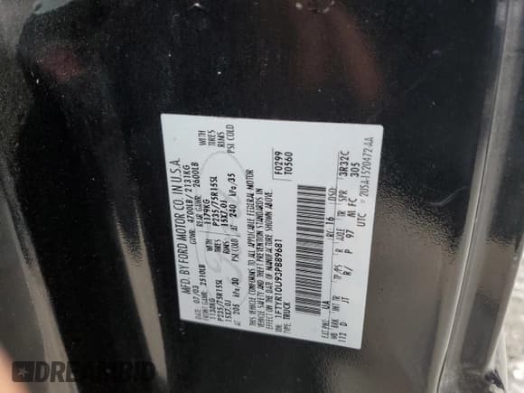 ✅ 2003 Ford Ranger XL • VIN: 1FTYR10U93PB89681 • Lot: 72075225. Listed on Copart with 153,987 mi. Free auction sales archive from the USA and detailed vehicle history report at DreamBid. Image 12.