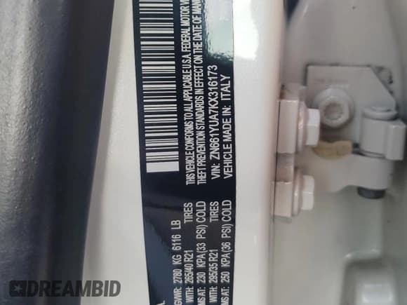 ✅ 2019 Maserati Levante S • VIN: ZN661YUA7KX316173 • Lot: 81277604. Listed on Copart with 31,533 mi. Free auction sales archive from the USA and detailed vehicle history report at DreamBid. Image 14.