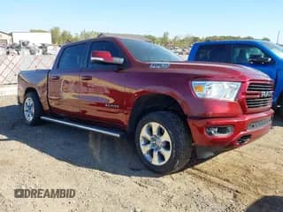 2020 Ram 1500 Lone Star с VIN 1C6SRFFT5LN241263, выставлен на аукционе IAAI как лот 43364887 с пробегом 74 259 миль миль и . История ставок и продаж доступна на DreamBid. Изображение 1.
