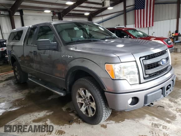 ✅ 2013 Ford F-150 XL • VIN: 1FTFX1EF5DFC48000 • Lot: 61336695. Listed on Copart with 108,900 mi. Free auction sales archive from the USA and detailed vehicle history report at DreamBid. Image 4.