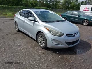 ✅ 2014 Hyundai Elantra SE • VIN: KMHDH4AE3EU087108 • Lot: 43330845. Listed on IAAI with 194,435 mi. Free auction sales archive from the USA and detailed vehicle history report at DreamBid. Image 1.