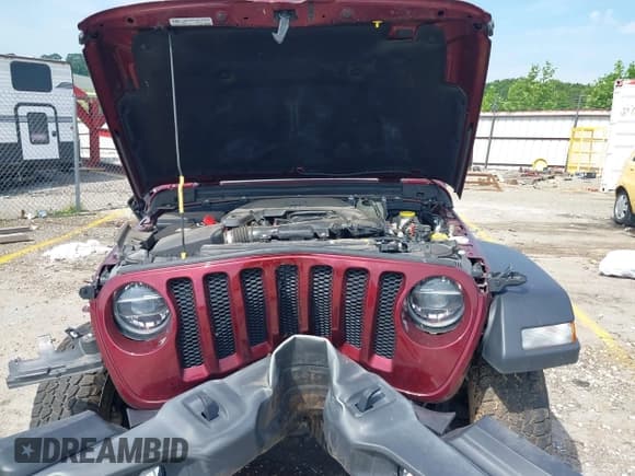 ✅ 2021 Jeep Wrangler Unlimited Sport S • VIN: 1C4HJXDG0MW709711 • Lot: 42394165. Listed on IAAI with 52,916 mi. Free auction sales archive from the USA and detailed vehicle history report at DreamBid. Image 10.