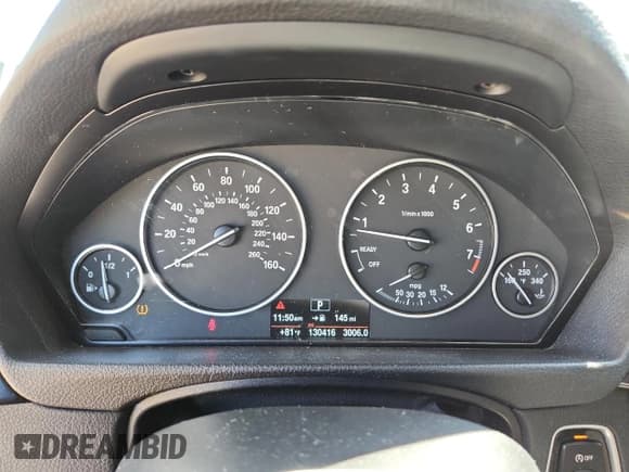 ✅ 2016 BMW 3 Series 320i xDrive • VIN: WBA8E5G56GNT41206 • Lot: 81155355. Listed on Copart with 130,416 mi. Free auction sales archive from the USA and detailed vehicle history report at DreamBid. Image 9.