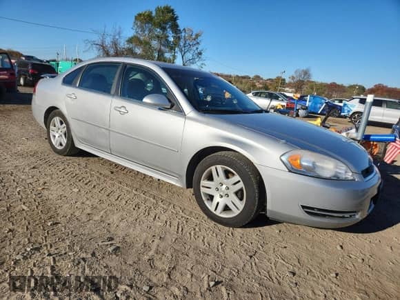 ✅ 2013 Chevrolet Impala LT • VIN: 2G1WG5E30D1148710 • Lot: 90831115. Listed on Copart with 163,943 mi miles. Access the free auction sales archive from the USA and view a detailed vehicle history report at DreamBid. Image 4.