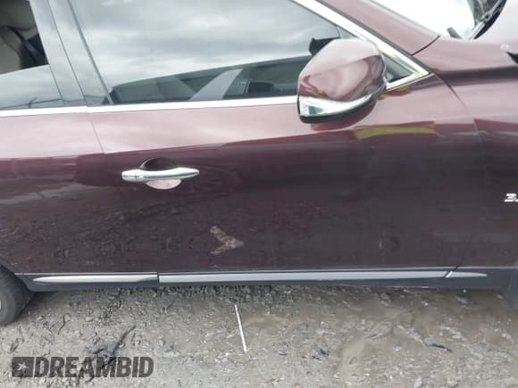 ✅ 2016 Infiniti QX50 • VIN: JN1BJ0RR1GM260081 • Lot: 41408620. Listed on IAAI with 75,839 mi. Free auction sales archive from the USA and detailed vehicle history report at DreamBid. Image 13.