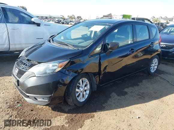 ✅ 2017 Nissan Note SV • VIN: 3N1CE2CP9HL367497 • Lot: 43844311. Listed on IAAI with 47,631 mi. Free auction sales archive from the USA and detailed vehicle history report at DreamBid. Image 2.