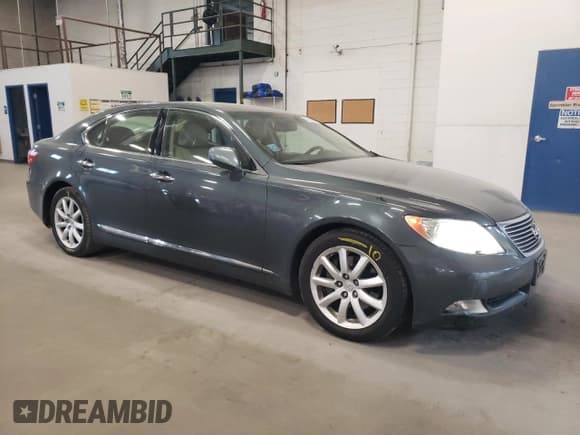 ✅ 2007 Lexus LS 460 • VIN: JTHBL46F075009165 • Lot: 56153045. Listed on Copart with 222,580 mi. Free auction sales archive from the USA and detailed vehicle history report at DreamBid. Image 4.
