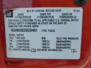 ✅ 2003 Chevrolet Silverado 2500HD LS • VIN: 1GCHK29G33E239431 • Lot: 54383905. Wystawiony na Copart z przebiegiem 71 232 mil. Bezpłatny archiwum sprzedaży aukcyjnych z USA i szczegółowy raport historii pojazdu na DreamBid. Zdjęcie 12.