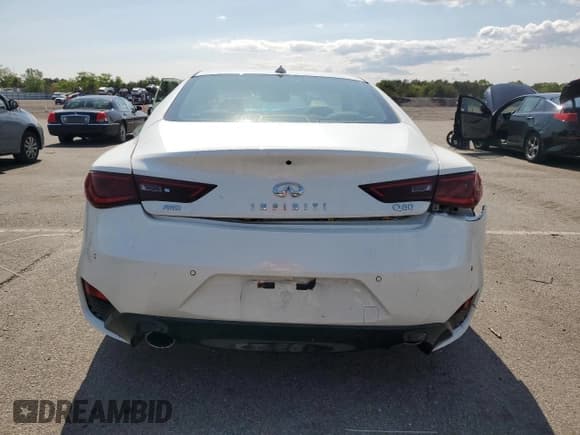 ✅ 2021 Infiniti Q60 Luxe • VIN: JN1EV7KL3MM470046 • Lot: 57998345. Listed on Copart with 36,378 mi. Free auction sales archive from the USA and detailed vehicle history report at DreamBid. Image 6.