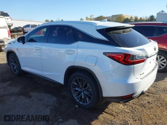 ✅ 2022 Lexus RX 350 F Sport • VIN: 2T2YZMDA7NC356618 • Лот: 43606800. Опубликован ранее на IAAI с пробегом 46 014 миль. Бесплатный доступ к архиву аукционных продаж из США и подробный отчёт об истории автомобиля на DreamBid. Изображение 3.