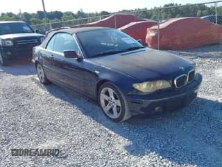 2004 BMW 3 Series 325Ci with VIN WBABW33424PL24083, listed as a IAAI auction lot 43148452 with Not provided miles and . Bid and sale history available at DreamBid. Image 1.