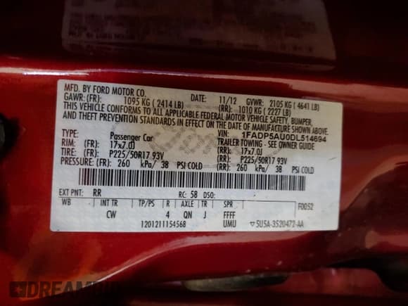 ✅ 2013 Ford C-Max SE • VIN: 1FADP5AU0DL514694 • Lot: 57762095. Wystawiony na Copart z przebiegiem 109 461 mil. Bezpłatny archiwum sprzedaży aukcyjnych z USA i szczegółowy raport historii pojazdu na DreamBid. Zdjęcie 14.