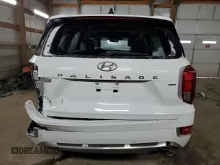 ✅ 2022 Hyundai Palisade Calligraphy • VIN: KM8R7DHE4NU471090 • Лот: 45496045. Опубликован ранее на Copart с пробегом 22 579 миль. Бесплатный доступ к архиву аукционных продаж из США и подробный отчёт об истории автомобиля на DreamBid. Изображение 6.