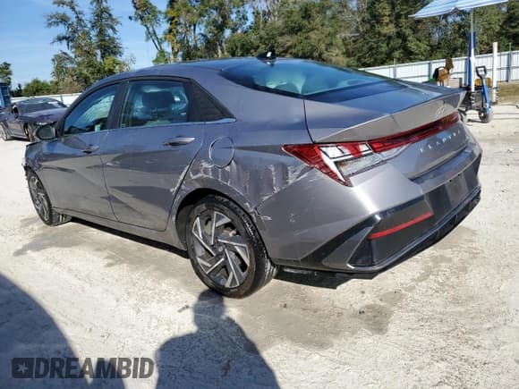 ✅ 2025 Hyundai Elantra SEL Convenience • VIN: KMHLS4DG7SU867120 • Lot: 93107545. Listed on Copart with 33,345 mi. Free auction sales archive from the USA and detailed vehicle history report at DreamBid. Image 2.