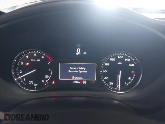 ✅ 2023 Cadillac XT4 AWD Sport • VIN: 1GYFZFR42PF111269 • Lot: 41614455. Wystawiony na IAAI z przebiegiem 21 866 mil. Bezpłatny archiwum sprzedaży aukcyjnych z USA i szczegółowy raport historii pojazdu na DreamBid. Zdjęcie 7.