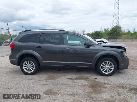 ✅ 2017 Dodge Journey SXT • VIN: 3C4PDCBG3HT532906 • Lot: 42343351. Listed on IAAI with 145,469 mi. Free auction sales archive from the USA and detailed vehicle history report at DreamBid. Image 13.