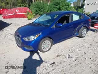 2021 Hyundai Accent SE with VIN 3KPC24A68ME144202, listed as a IAAI auction lot 43339741 with 65,163 mi miles and . Bid and sale history available at DreamBid. Image 2.