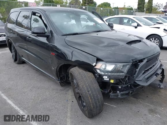 ✅ 2020 Dodge Durango R/T • VIN: 1C4SDHCT8LC393492 • Lot: 42109890. Listed on IAAI with 43,072 mi. Free auction sales archive from the USA and detailed vehicle history report at DreamBid. Image 6.
