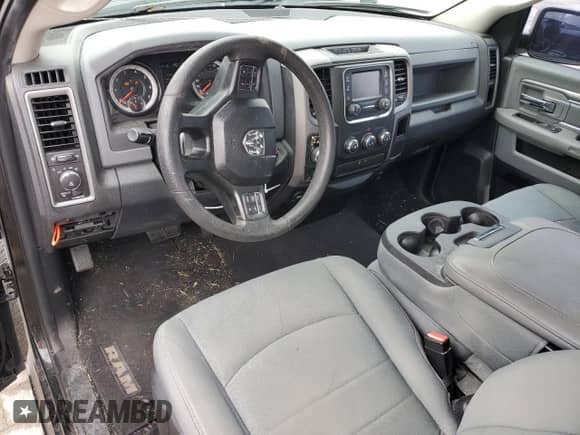 2016 Ram 1500 Express with VIN 3C6JR7AT1GG240487, listed as a Copart auction lot 81378904 with 102,480 mi miles and Salvage title. Bid and sale history available at DreamBid. Image 8.