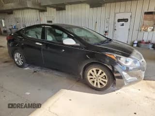 ✅ 2014 Hyundai Elantra SE • VIN: KMHDH4AE9EU087033 • Lot: 90588315. Listed on Copart with 74,500 mi. Free auction sales archive from the USA and detailed vehicle history report at DreamBid. Image 4.