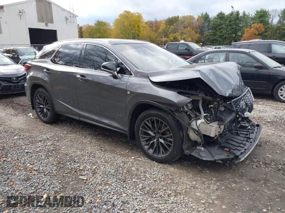 ✅ 2021 Lexus RX 350 F Sport • VIN: 2T2YZMDA6MC288634 • Lot: 43487942. Wystawiony na IAAI z przebiegiem 68 641 mil. Bezpłatny archiwum sprzedaży aukcyjnych z USA i szczegółowy raport historii pojazdu na DreamBid. Zdjęcie 1.
