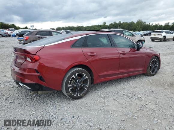 ✅ 2021 Kia K5 GT-Line • VIN: 5XXG64J22MG018251 • Лот: 84188855. Опубликован ранее на Copart с пробегом 101 817 миль. Бесплатный доступ к архиву аукционных продаж из США и подробный отчёт об истории автомобиля на DreamBid. Изображение 3.