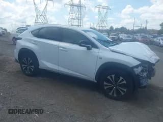 ✅ 2019 Lexus NX 300 • VIN: JTJBARBZ6K2207650 • Lot: 42712222. Listed on IAAI with 46,490 mi. Free auction sales archive from the USA and detailed vehicle history report at DreamBid. Image 1.