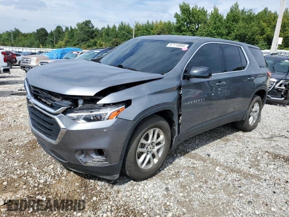 ✅ 2020 Chevrolet Traverse LS • VIN: 1GNERFKW4LJ128179 • Lot: 67110854. Wystawiony na Copart z przebiegiem 104 919 mil. Bezpłatny archiwum sprzedaży aukcyjnych z USA i szczegółowy raport historii pojazdu na DreamBid. Zdjęcie 1.