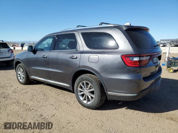 ✅ 2017 Dodge Durango SXT • VIN: 1C4RDJAG7HC661418 • Lot: 86839445. Listed on Copart with 118,872 mi. Free auction sales archive from the USA and detailed vehicle history report at DreamBid. Image 2.