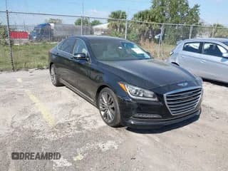 ✅ 2015 Hyundai Genesis 5.0L • VIN: KMHGN4JF0FU081945 • Lot: 41547186. Wystawiony na IAAI z przebiegiem 134 956 mil. Bezpłatny archiwum sprzedaży aukcyjnych z USA i szczegółowy raport historii pojazdu na DreamBid. Zdjęcie 1.