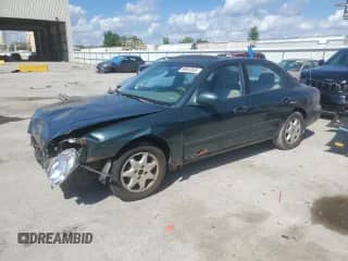 2001 Hyundai Sonata GLS with VIN KMHWF35V11A485934, listed as a Copart auction lot 69853585 with 120,924 mi miles and Salvage title. Bid and sale history available at DreamBid. Image 1.