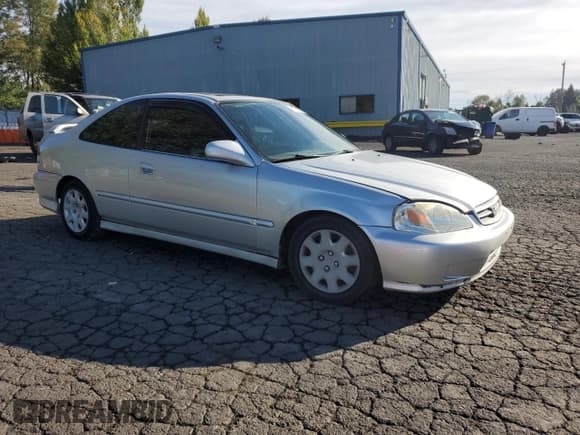 ✅ 1999 Honda Civic EX • VIN: 1HGEJ8242XL061149 • Lot: 81972275. Listed on Copart with 242,051 mi. Free auction sales archive from the USA and detailed vehicle history report at DreamBid. Image 4.