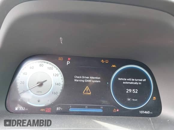 2021 Hyundai Sonata N Line with VIN 5NPEK4JC5MH108963, listed as a IAAI auction lot 43195113 with 101,460 mi miles and . Bid and sale history available at DreamBid. Image 7.