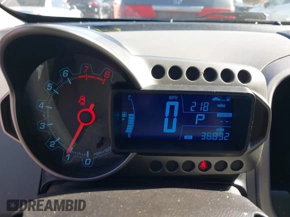 ✅ 2016 Chevrolet Sonic LS • VIN: 1G1JA5SH9G4182018 • Lot: 43610931. Listed on IAAI with 36,832 mi. Free auction sales archive from the USA and detailed vehicle history report at DreamBid. Image 7.