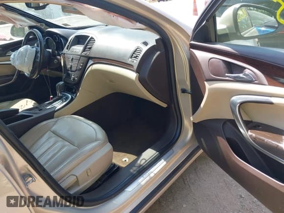 ✅ 2011 Buick Regal CXL RL2 • VIN: 2G4GP5EC0B9173192 • Lot: 42693238. Listed on IAAI with 86,965 mi. Free auction sales archive from the USA and detailed vehicle history report at DreamBid. Image 5.