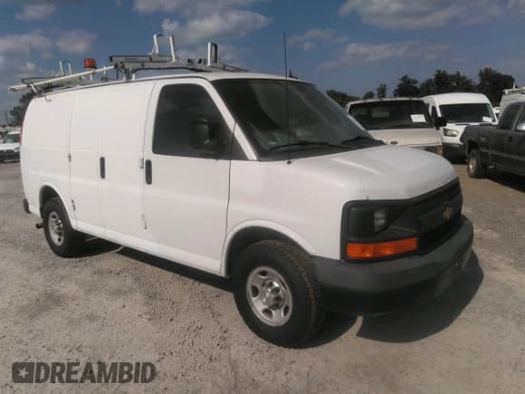 ✅ 2015 Chevrolet Express Cargo • VIN: 1GCWGFCF3F1161602 • Lot: 42694808. Listed on IAAI with 161,784 mi. Free auction sales archive from the USA and detailed vehicle history report at DreamBid. Image 1.