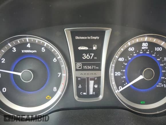 ✅ 2013 Hyundai Azera • VIN: KMHFH4JG5DA223619 • Lot: 47233145. Wystawiony na Copart z przebiegiem 153 671 mil mil. Skorzystaj z bezpłatnego archiwum sprzedaży aukcyjnych z USA i zobacz szczegółowy raport historii pojazdu na DreamBid. Zdjęcie 9.