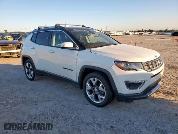 ✅ 2019 Jeep Compass Limited • VIN: 3C4NJCCB4KT725835 • Лот: 90801175. Опубликован ранее на Copart с пробегом 80 733 миль. Бесплатный доступ к архиву аукционных продаж из США и подробный отчёт об истории автомобиля на DreamBid. Изображение 4.