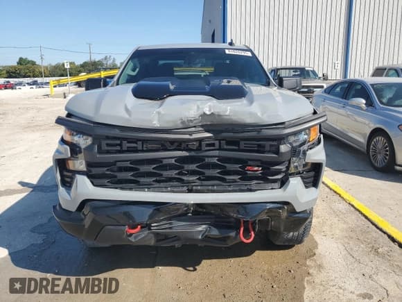 ✅ 2024 Chevrolet Silverado 1500 Custom Trail Boss • VIN: 3GCPDCEKXRG227090 • Lot: 81026295. Listed on Copart with 22,998 mi. Free auction sales archive from the USA and detailed vehicle history report at DreamBid. Image 5.