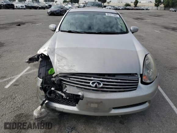 ✅ 2004 Infiniti G35 w/Leather • VIN: JNKCV54E64M818539 • Lot: 92317485. Listed on Copart with 138,450 mi. Free auction sales archive from the USA and detailed vehicle history report at DreamBid. Image 5.