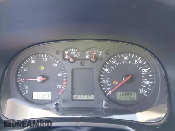 ✅ 2003 Volkswagen Golf GLS • VIN: 9BWGK61J834005310 • Lot: 43820970. Wystawiony na IAAI z przebiegiem 159 994 mil. Bezpłatny archiwum sprzedaży aukcyjnych z USA i szczegółowy raport historii pojazdu na DreamBid. Zdjęcie 7.