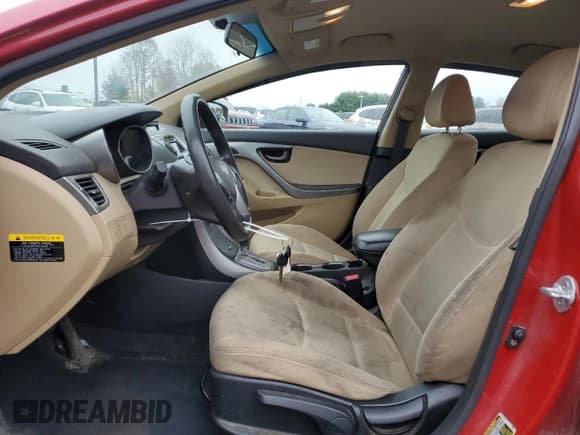 ✅ 2013 Hyundai Elantra GLS • VIN: KMHDH4AE2DU941892 • Lot: 92040655. Listed on Copart with 152,146 mi. Free auction sales archive from the USA and detailed vehicle history report at DreamBid. Image 7.