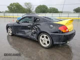 2004 Hyundai Tiburon GT с VIN KMHHN65F04U116247, выставлен на аукционе Copart как лот 64578955 с пробегом 238 388 миль миль и Списание • Salvage title. История ставок и продаж доступна на DreamBid. Изображение 2.