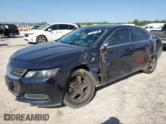 2018 Chevrolet Impala LS with VIN 2G11X5SA2J9164692, listed as a Copart auction lot 73512194 with 157,082 mi miles and Salvage title. Bid and sale history available at DreamBid. Image 1.