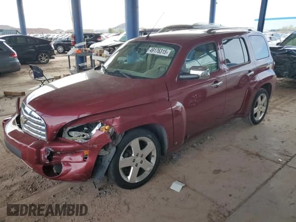 ✅ 2006 Chevrolet HHR LT • VIN: 3GNDA23PX6S616025 • Lot: 49176315. Listed on Copart with 72,509 mi. Free auction sales archive from the USA and detailed vehicle history report at DreamBid. Image 1.