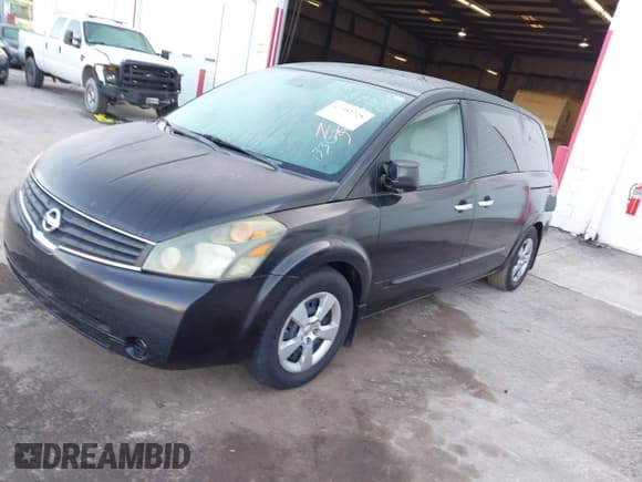 ✅ 2007 Nissan Quest SL • VIN: 5N1BV28U57N133021 • Lot: 41982728. Listed on IAAI with 83,055 mi. Free auction sales archive from the USA and detailed vehicle history report at DreamBid. Image 2.