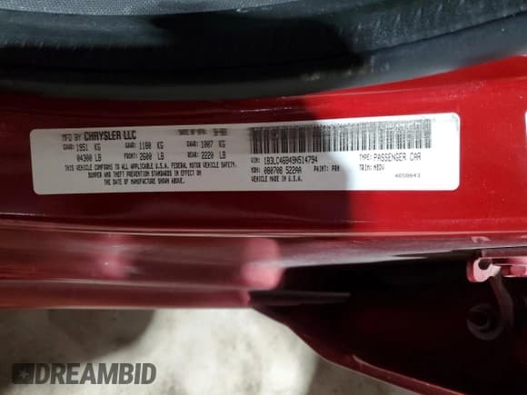 ✅ 2009 Dodge Avenger SE • VIN: 1B3LC46B49N514794 • Лот: 45897735. Опубликован ранее на Copart с пробегом Не указан. Бесплатный доступ к архиву аукционных продаж из США и подробный отчёт об истории автомобиля на DreamBid. Изображение 12.