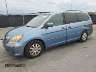 ✅ 2008 Honda Odyssey EX-L • VIN: 5FNRL38638B097765 • Lot: 91776365. Wystawiony na Copart z przebiegiem 221 701 mil. Bezpłatny archiwum sprzedaży aukcyjnych z USA i szczegółowy raport historii pojazdu na DreamBid. Zdjęcie 1.