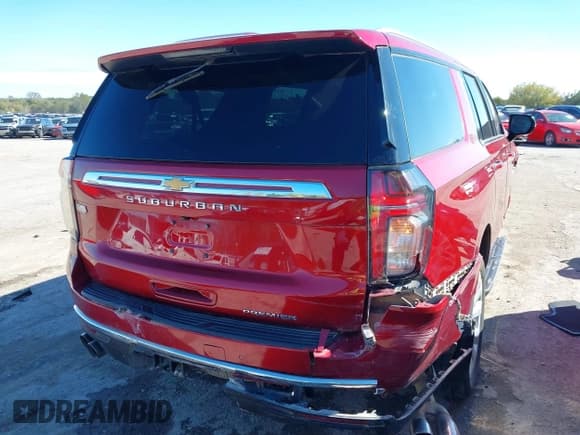 ✅ 2021 Chevrolet Suburban Premier • VIN: 1GNSKFKD8MR493134 • Лот: 43573785. Опубликован ранее на IAAI с пробегом 96 731 миль. Бесплатный доступ к архиву аукционных продаж из США и подробный отчёт об истории автомобиля на DreamBid. Изображение 4.